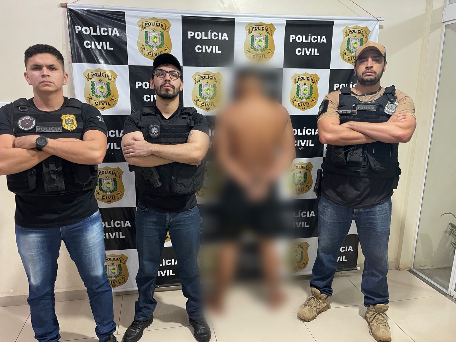 EM MACAPÁ, POLÍCA CIVIL PRENDE INDIVÍDUO ACUSADO POR LESÃO CORPORAL GRAVE SEGUIDA DE MORTE